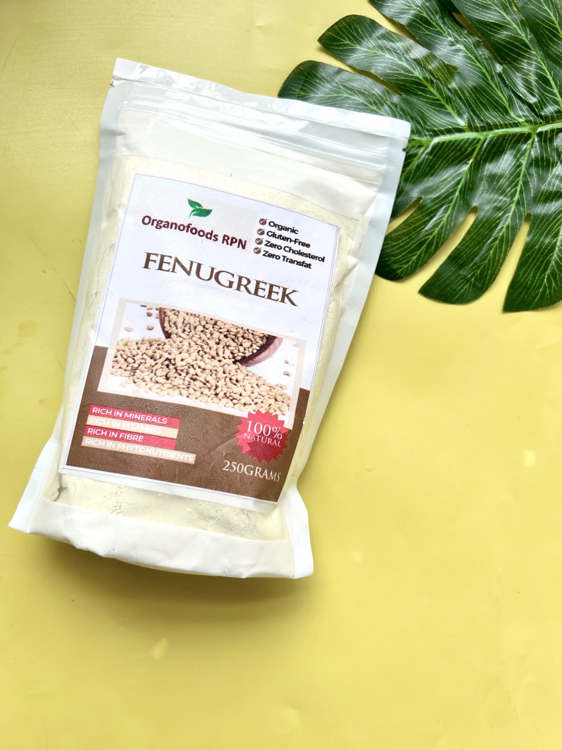 Ground Fenugreek seeds