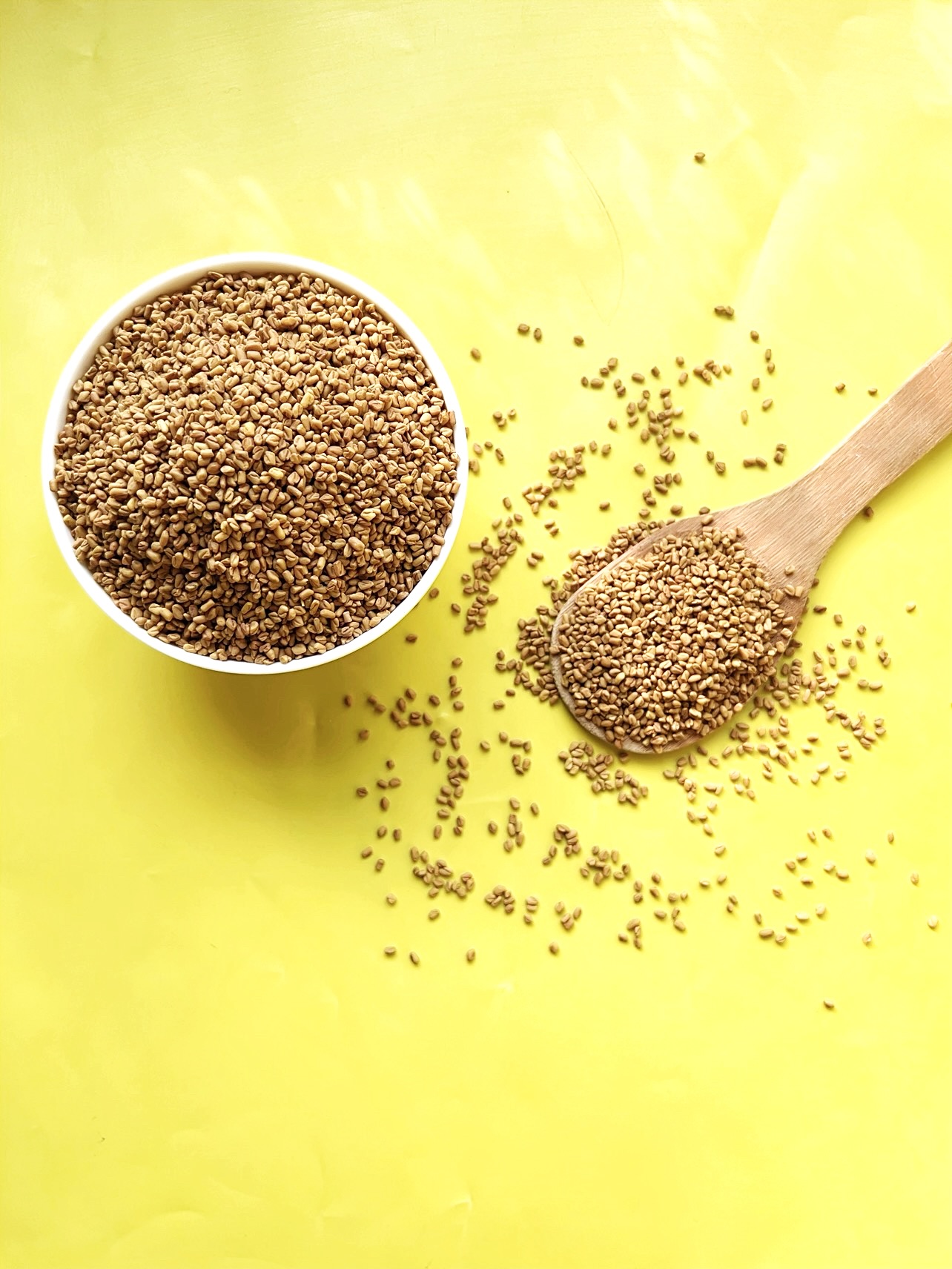 Raw Fenugreek seeds